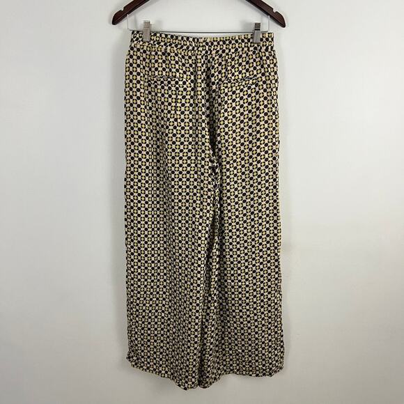 Harilyn by Anthropologie Wide Leg Geo Print Pants Size XS Pull On - Picture 9 of 11